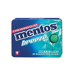 Mentos Gummibrise Minze (12 Stück)