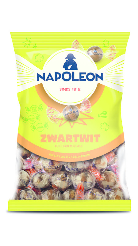 Napoleon Schwarz/weiße Kugeln (150 gr)