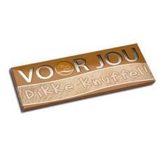 Voor Jou! Wunschriegel Vollmilchschokolade für Sie! Umarmung (70 gr)