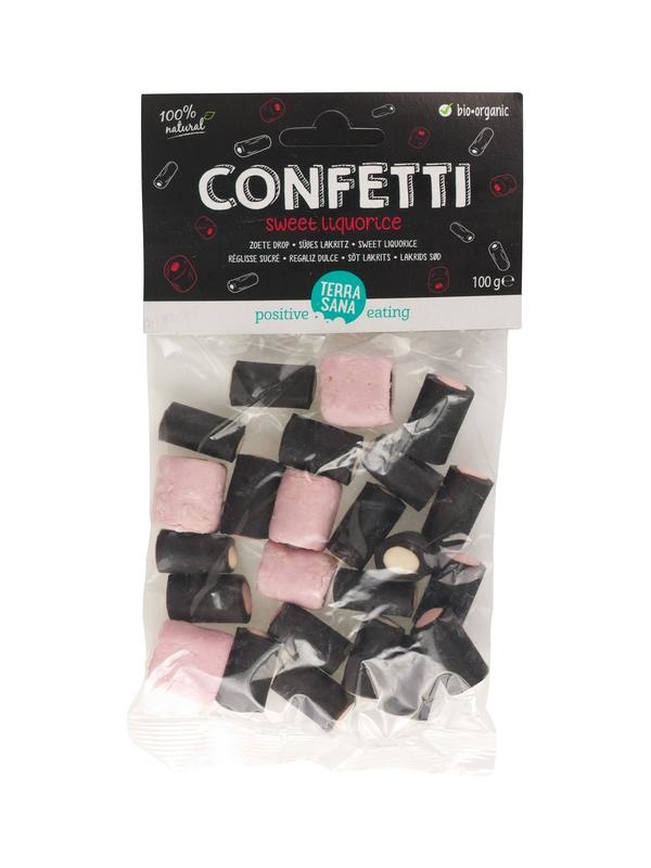 Terrasana Konfetti Lakritz gefüllt Bio (100 gr)