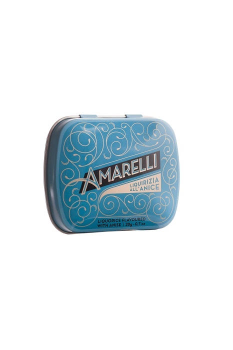 Amarelli Lorbeer Lakritz Dose Anis Chicchi (20 gr)