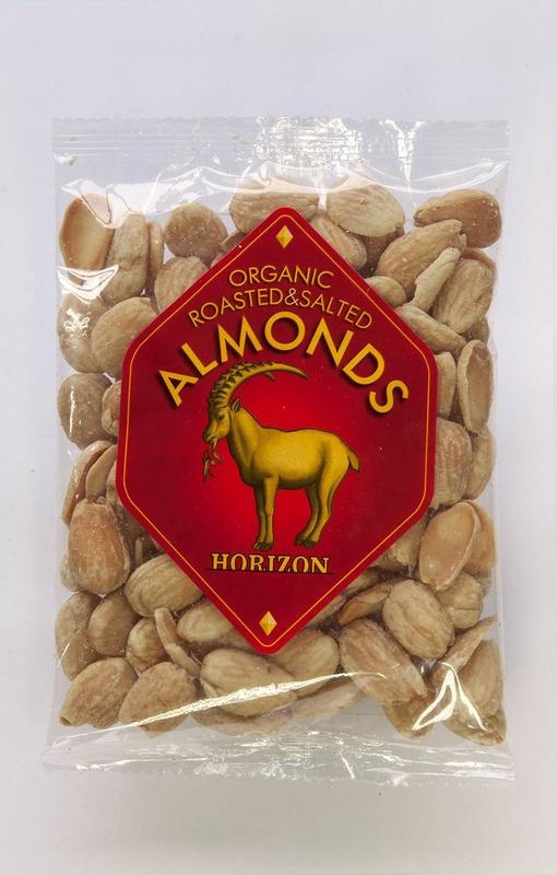 Horizon Mandeln geröstet und gesalzen bio (100 gr)