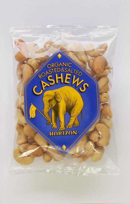 Horizon Cashewnüsse geröstet und gesalzen Bio (100 gr)
