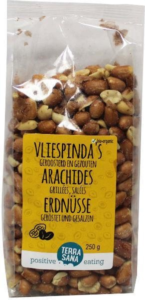 Terrasana Erdnussvlies mit Salz geröstet bio (250 gr)
