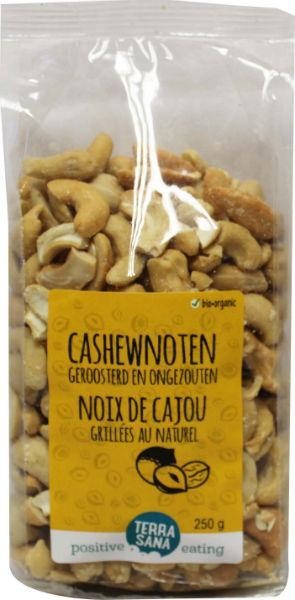 Terrasana Terrasana Cashewnüsse geröstet ohne Salz Bio (250 gr)