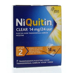 Niquitin Schritt 2 14 mg (7 Stück)