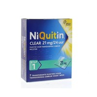 Niquitin Niquitin Step clear 21 mg/24 Stunden (7 Stück)