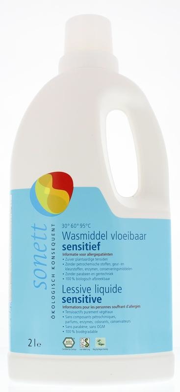 Sonett Waschmittel flüssig sensitiv (2 Liter)