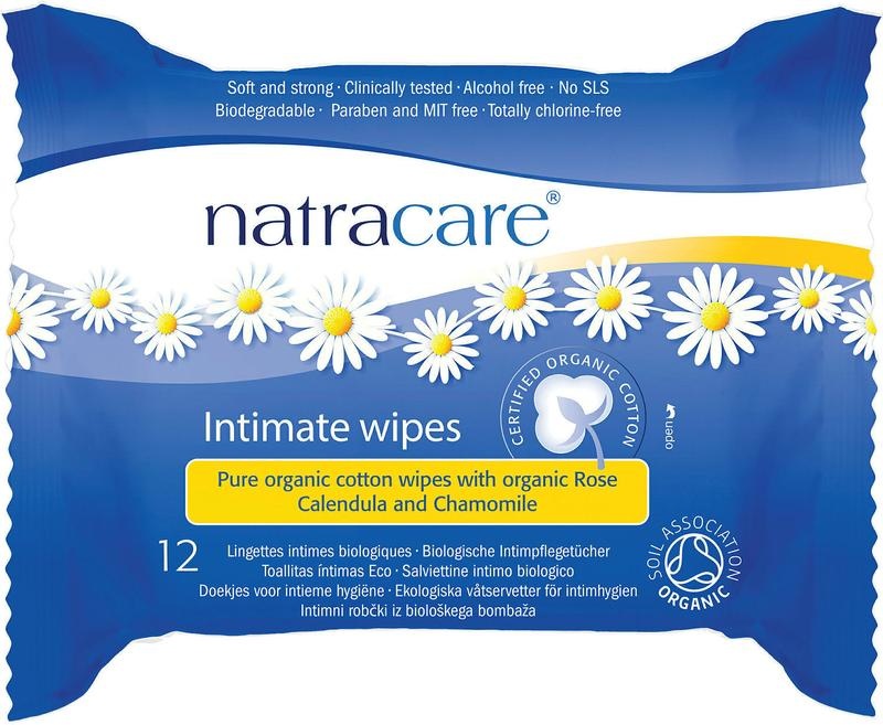 Natracare Intimhygienetücher (12 Stück)