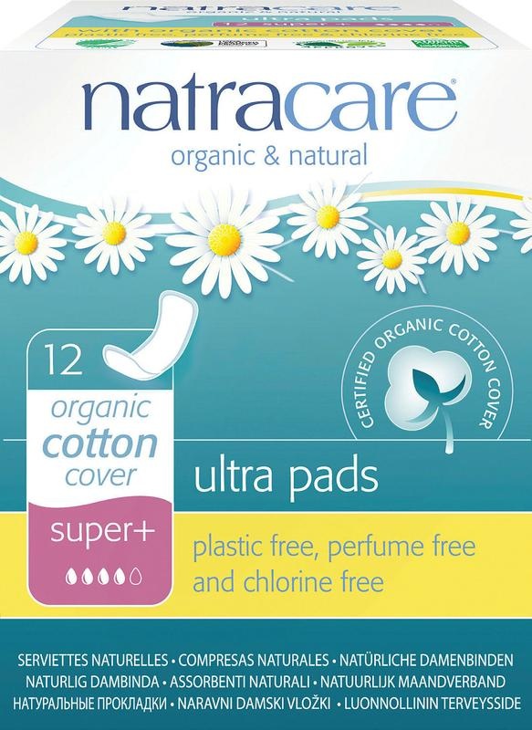 Natracare Damenbinden super plus (12 Stück)
