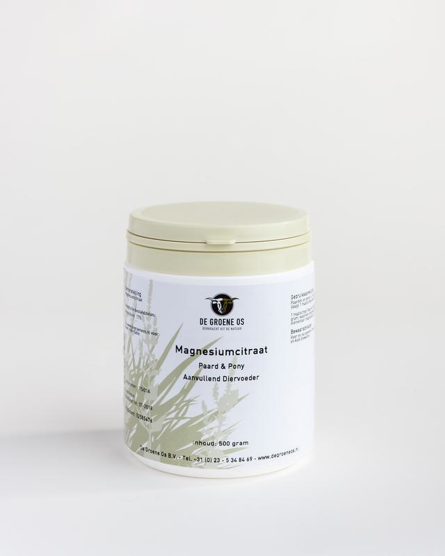 Groene Os Magnesiumcitrat Pferd/Pony (500 gr)