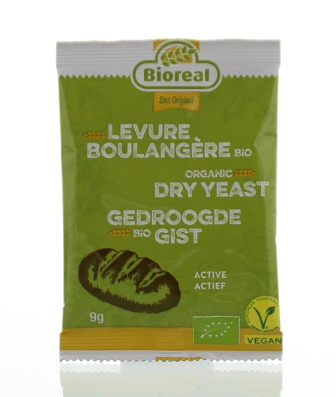 Bioreal Hefe getrocknet bio (9 gr)