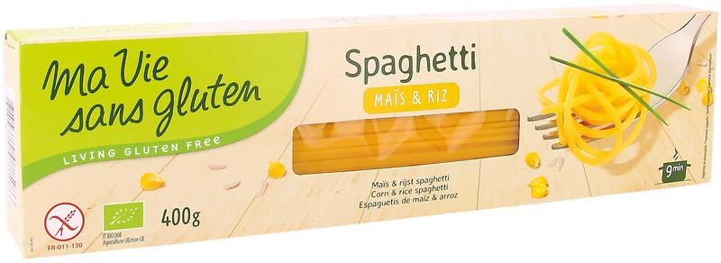 Ma Vie Sans Ma Vie Sans Spaghetti aus Mais & Reis glutenfrei bio (400 gr)