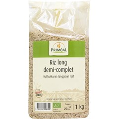 Primeal Halbvollkorn-Langkornreis bio (1 kg)