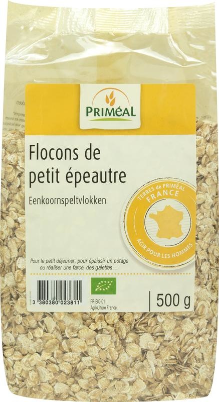 Primeal Einkorn Dinkelflocken Bio (500 gr)