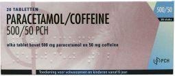 Teva Teva Paracetamol-Koffein 500/50 (20 Tabletten)