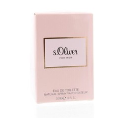 S Oliver Für sie Eau de Toilette Spray (30 ml)