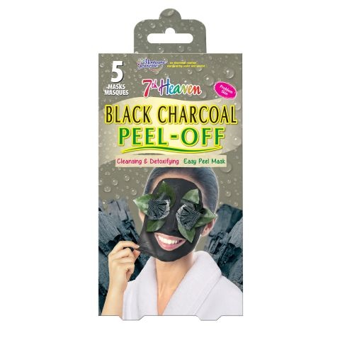 Montagne 7th Heaven Black Charcoal Peel-Off-Multipack (5 Stück)
