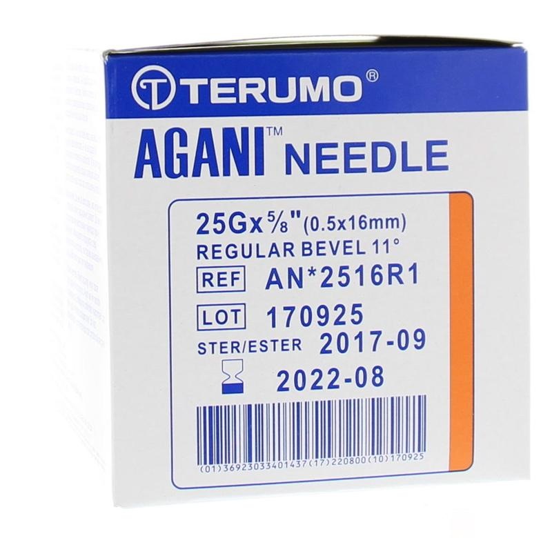 Terumo Terumo Injektionsnadel 0,5 mm x 16 mm (100 Stück)