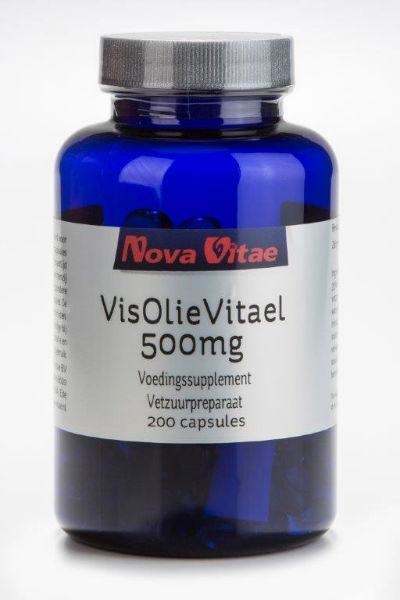 Nova Vitae Nova Vitae Fischöl Vital 500mg (Lachsöl) (200 Kapseln)