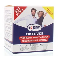 1-2DRY 1-2DRY Achselpads mittel weiß (20 Stück)