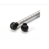 Blockline Blockline Spitzenkappe schwarz für 1 Ml Spritze (100 Stück)