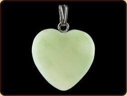 Ruben Robijn Ruben Robijn Anhänger Herz 20 mm Jade (1 Stück)