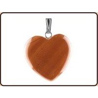 Ruben Robijn Ruben Robijn Anhänger Herz 20 mm Jaspis (1 Stück)