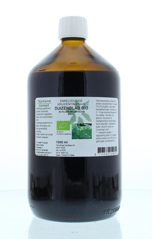 Natura Sanat Natura Sanat Achillea millefolium / Schafgarbe Tinktur bio (1 Liter)