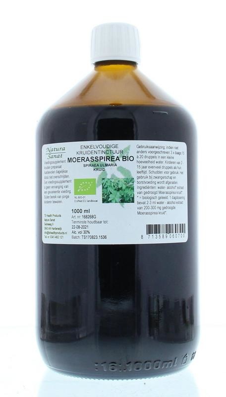 Natura Sanat Natura Sanat Spiraea ulmaria Kraut / Mädesüß Tinktur bio (1 Liter)