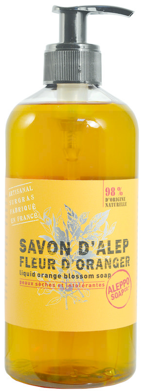 Aleppo Soap Co Aleppo Soap Co Aleppo-Orangen-Seifenpumpe (500 Ml)