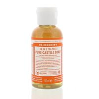 Dr Bronners Dr Bronners Flüssigseife Teebaum 60 Ml