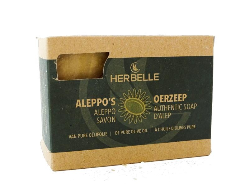 Herbelle Herbelle Alepposeife Olive und Wasser (180 gr)