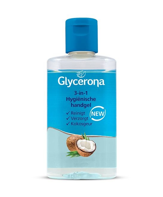 Glycerona Glycerona Handgel 3 in 1 Kokosnuss 100 ml