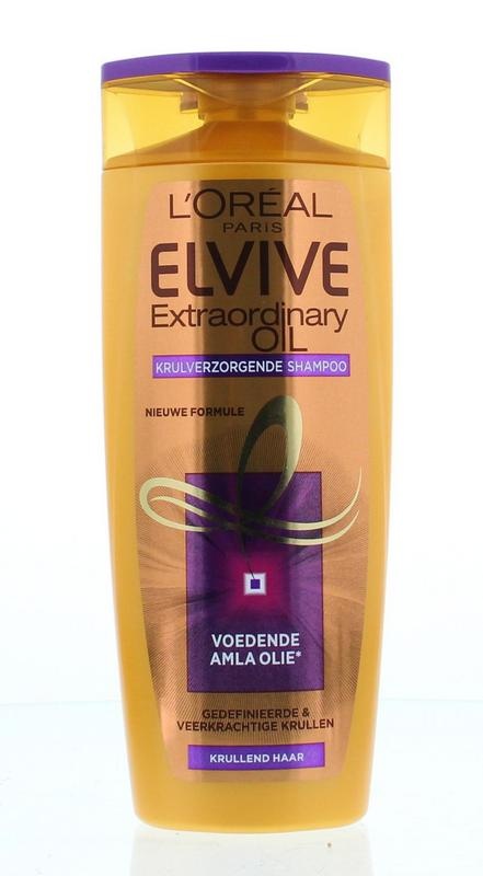 Loreal Elvive Shampoo für Locken, pflegendes, außergewöhnliches Öl (250 Ml)