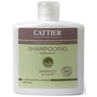 Cattier Cattier Shampoo für fettiges Haar grüner Ton (250 ml)