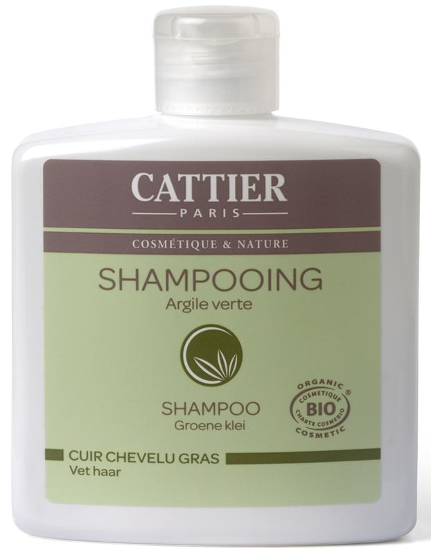 Cattier Cattier Shampoo für fettiges Haar grüner Ton (250 ml)