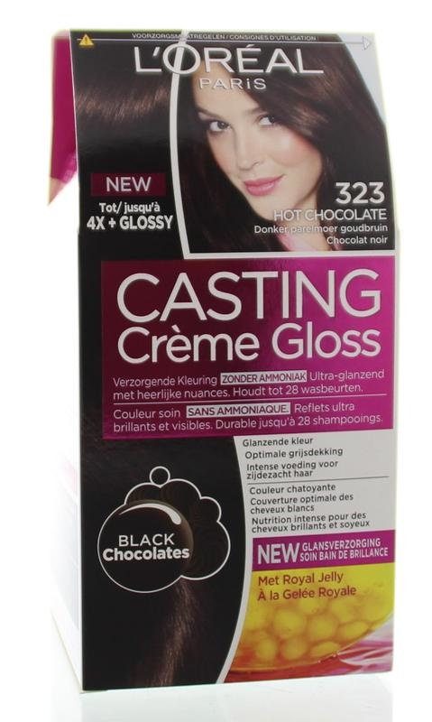 Loreal Loreal GießCreme Glanz 323 Heiße Schokolade (1 Set)