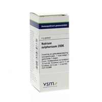 VSM VSM Natrium sulfuricum 200K (4 gr)