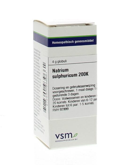 VSM VSM Natrium sulfuricum 200K (4 gr)