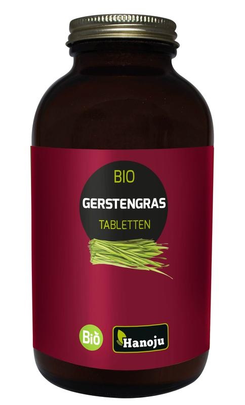 Hanoju Hanoju Gerstengras 500 mg Bio (600 Tabletten)