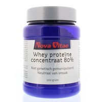 Nova Vitae Nova Vitae Molkenproteinkonzentrat 80% (500 gr)