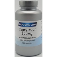Nova Vitae Nova Vitae Caprylsäure 600 mg (100 Caps)