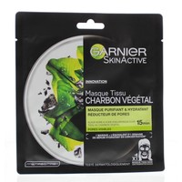 Garnier Garnier Hautaktive Gewebemaske Kohle (28 gr)
