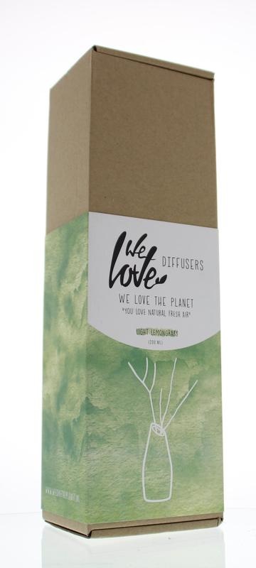 We Love We Love Diffusor helles Zitronengras (200 Ml)