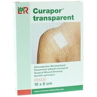 Curapor Curapor Transparent 10 x 8 cm steril (5 Stück)