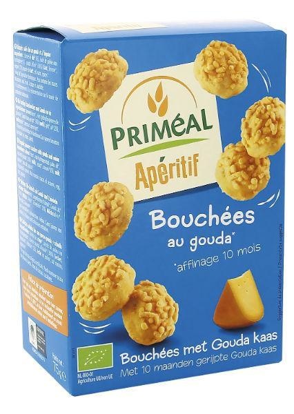 Primeal Primeal Aperitif Bouchees Goudakäse bio (75 gr)