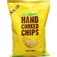 Trafo Trafo Chips Handgekochter Käse & Zwiebel Bio (125 gr)