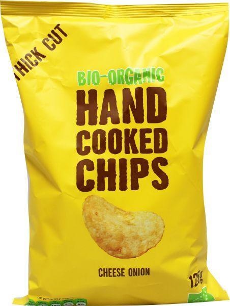 Trafo Trafo Chips Handgekochter Käse & Zwiebel Bio (125 gr)