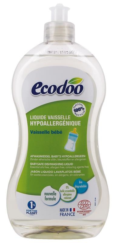 Ecodoo Ecodoo Geschirrspülmittel hypoallergen babysicher bio (500 ml)